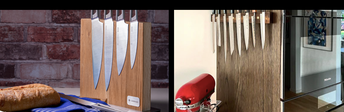 Hvad skal du vælge en knivblok eller en knivmagnet?