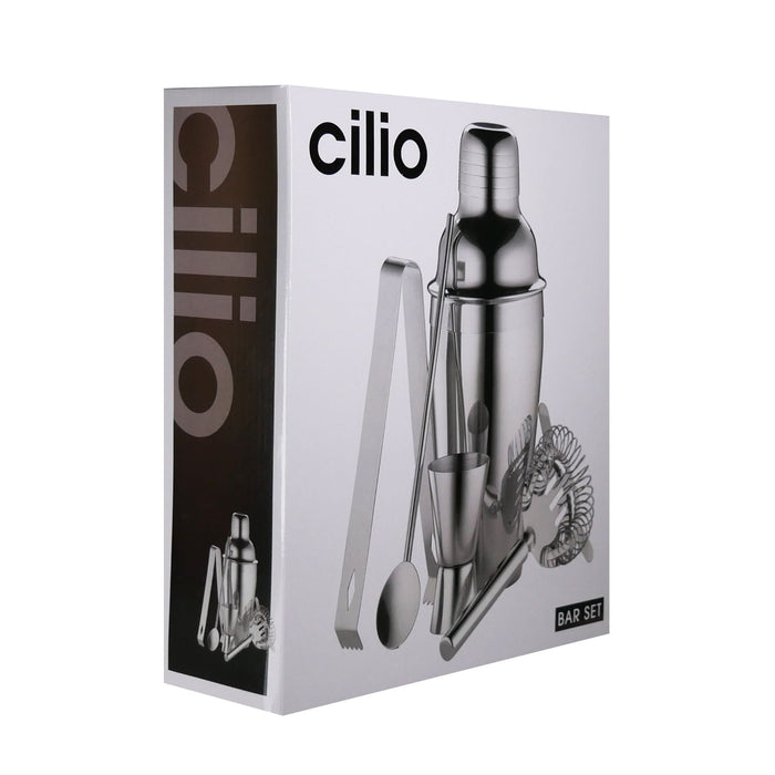 Cilio barsæt, som indeholder alt hvad du skal bruge for at lave den perfekte cocktail.