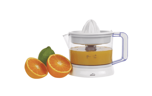 Smarte lille kompakt citruspresser fra Lacor, designet til at give dig den friskeste, mest velsmagende juice på den nemmeste måde. Fra citroner til appelsiner og grapefrugter, ingen citrusfrugter sætter en stopper for den kraftfulde motor. 