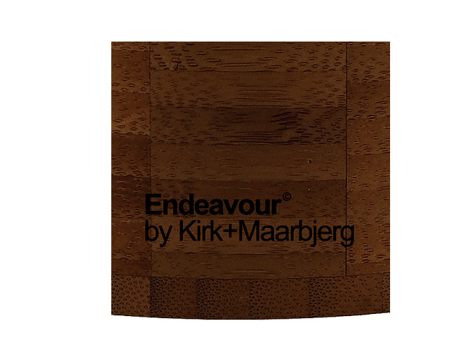Knivblok Bambus i sort & bambus - Endeavour