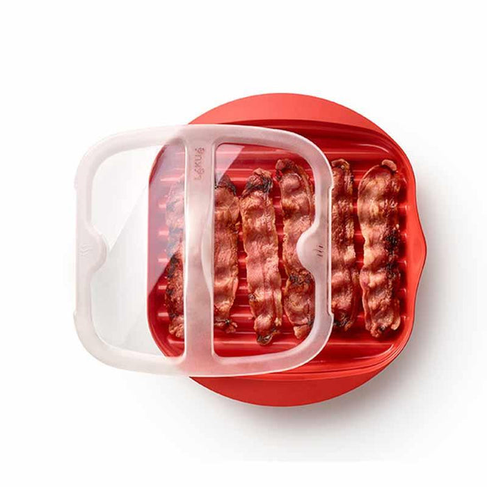 Bacon Maker til mikroovn - 6 skiver | Lékué | Øvrige køkkenartikler | Køkkenshop
