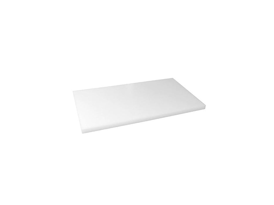 Hvidt plastik skærebræt 53x32,5x2,5cm | Ottensteiner Kunststoff | Skærebræt i plastik | Køkkenshop