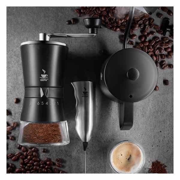 Kaffekværn manuel med 8 kværn niveauer | Gefu | Kaffe og Te | Køkkenshop