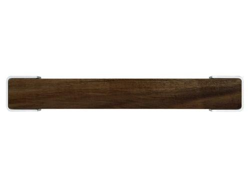 Knivmagnet 34 cm til 6 knive (Valnøddetræ) | Bisbell | Knivmagneter | Køkkenshop