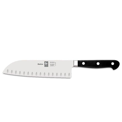 Kokkekniv Santoku 18 cm Icel maitre - med luftskær | Icel | Santoku knive | Køkkenshop