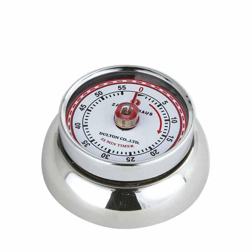 Minutur - Zassenhaus Speed timer Ø:7 cm - Krom | Zassenhaus | Øvrige køkkenartikler | Køkkenshop
