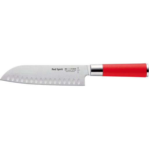 Santoku 18 cm Dick Red Spirit - Med luftskær | F. Dick | Santoku knive | Køkkenshop