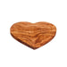 Skærebræt hjerteformet 21 cm, Oliventræ | Just Slate | Skærebræt til servering | Køkkenshop