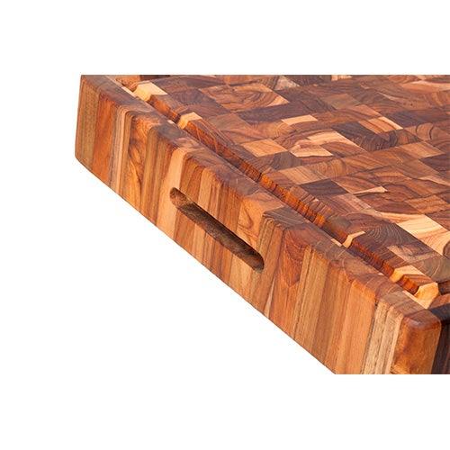 Skærebræt m/saftrille, 50,8 x 35,6 cm | Teakhaus | Skærebræt i træ | Køkkenshop