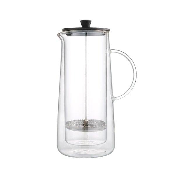 Stempelkande 0,9 L (6 kopper) Aroma Press, Rustfri stål / glas | Zassenhaus | Kaffe og Te | Køkkenshop