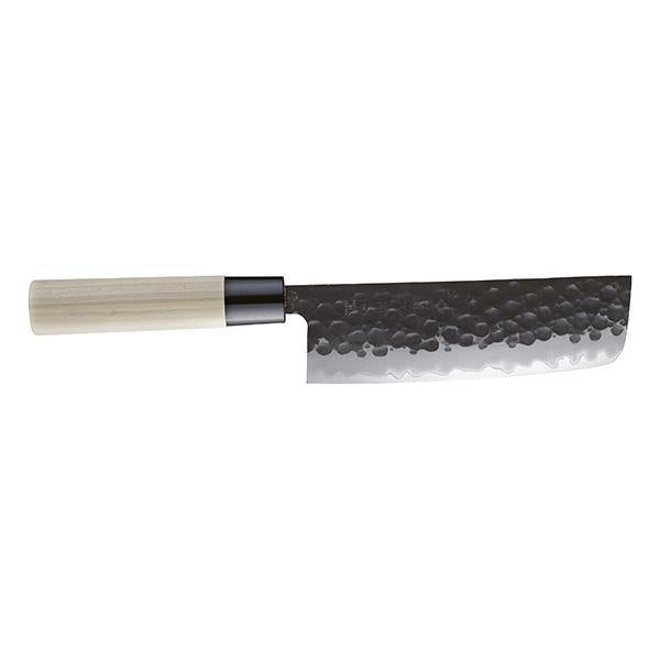 Tojiro Nakiri grøntsagskniv 16 cm. Hammered | Tojiro | Køkkenknive | Køkkenshop