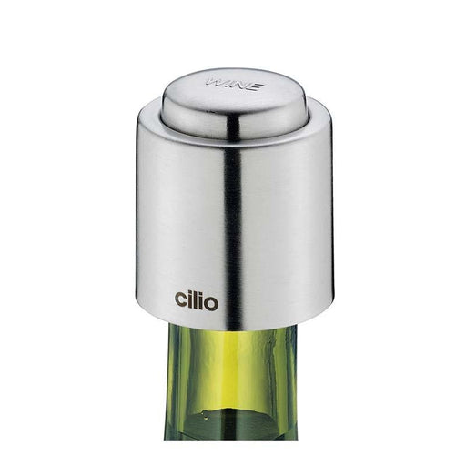 Vinstopper H: 4,5 cm stål - Vinflaske prop | Cilio | Barudstyr | Køkkenshop